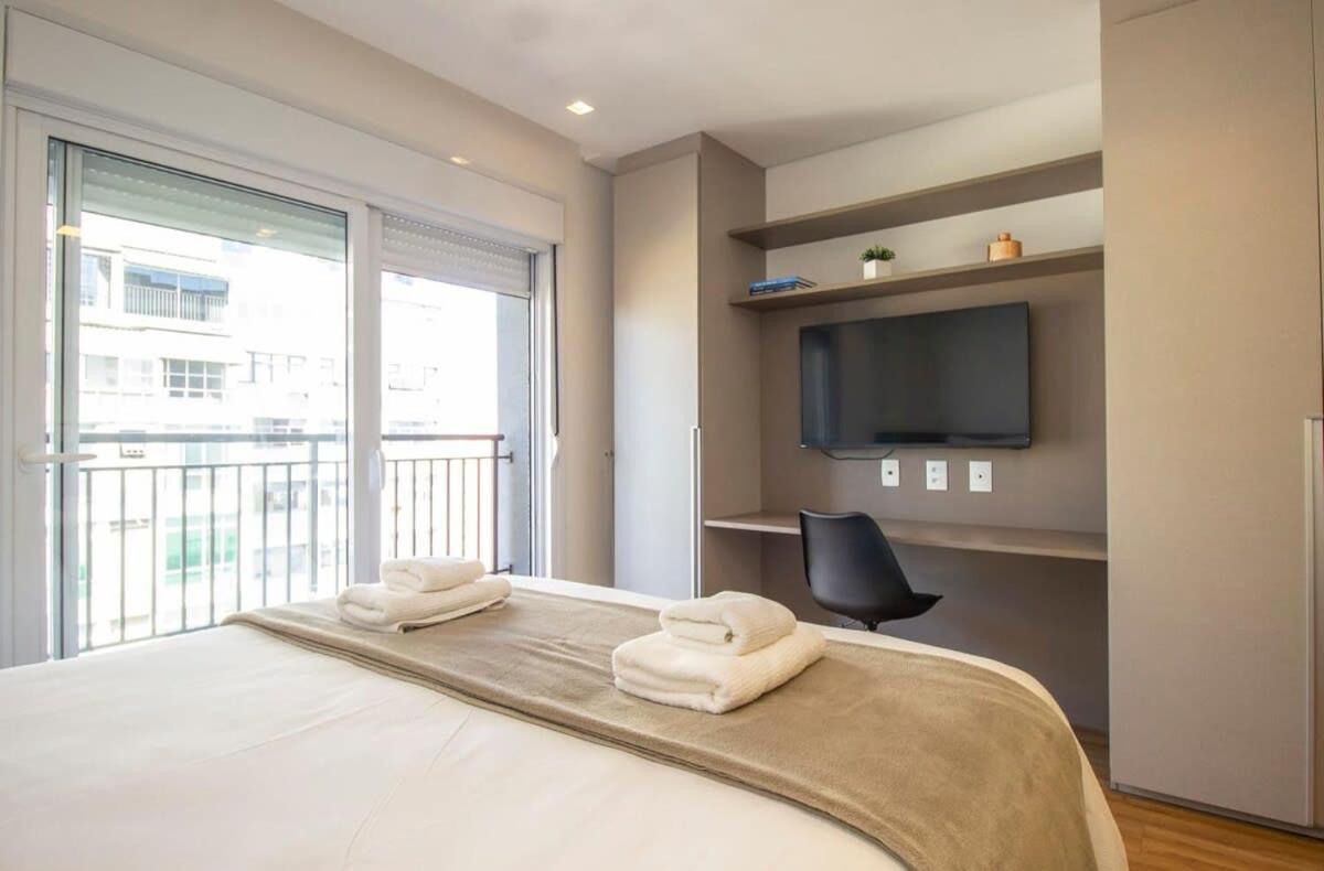 Bhomy Bela Vista Ao Lado Av Brigadeiro Apm1304 Appartement São Paulo Buitenkant foto